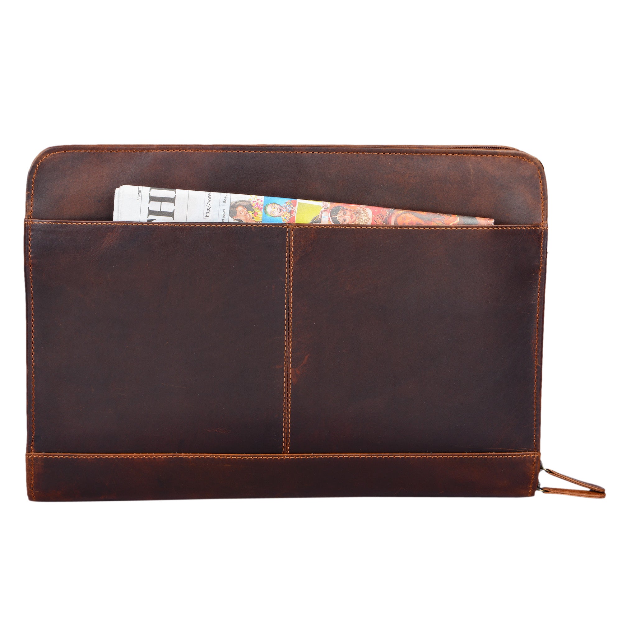 Vintage Konferenzmappe Leder