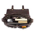 Schultertasche Arbeit Leder