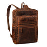 "Gilbert" Mochila Couro Grande Homens e Mulheres Laptop 15 - 16 Polegadas