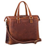 "Claire" Bolsa Executiva Feminina de Couro – Bolsa para Laptop 15"