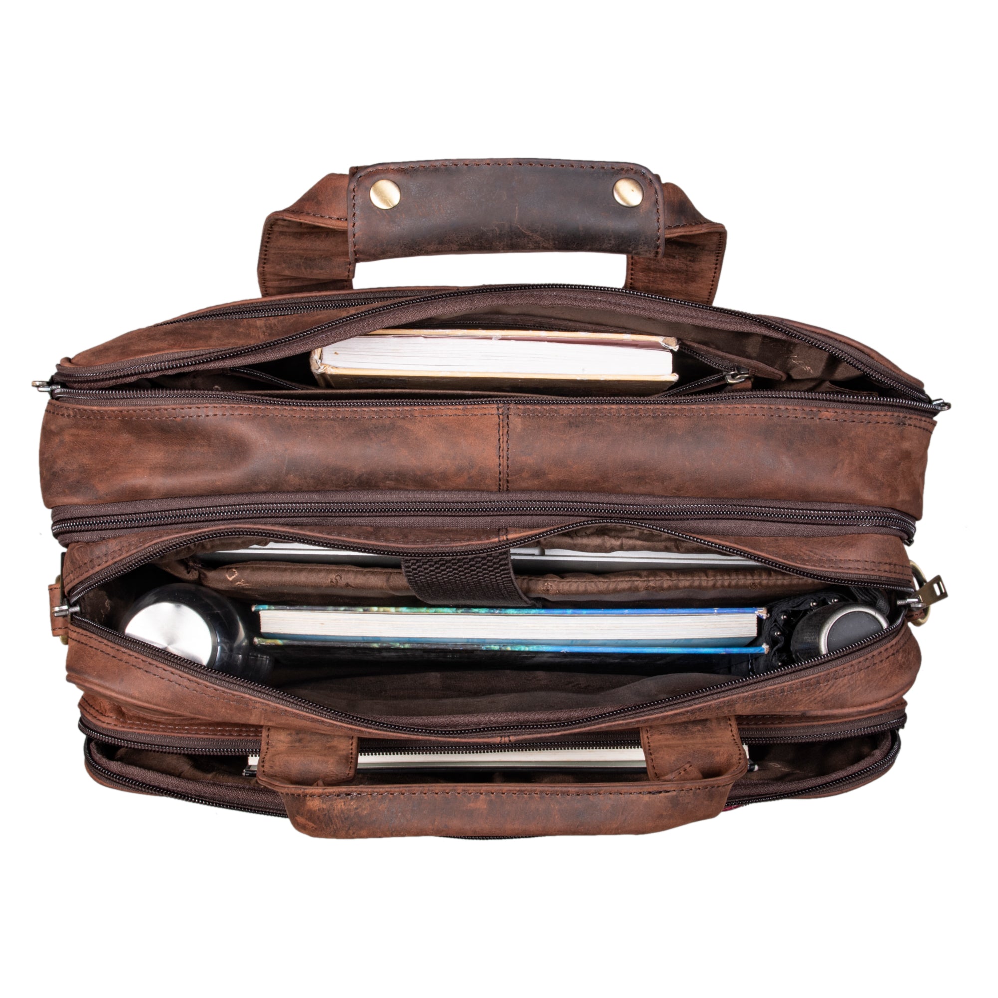 Lehrertasche Damen Leder Vintage