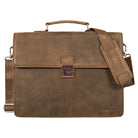 Leder Aktentasche für Herren Vintage