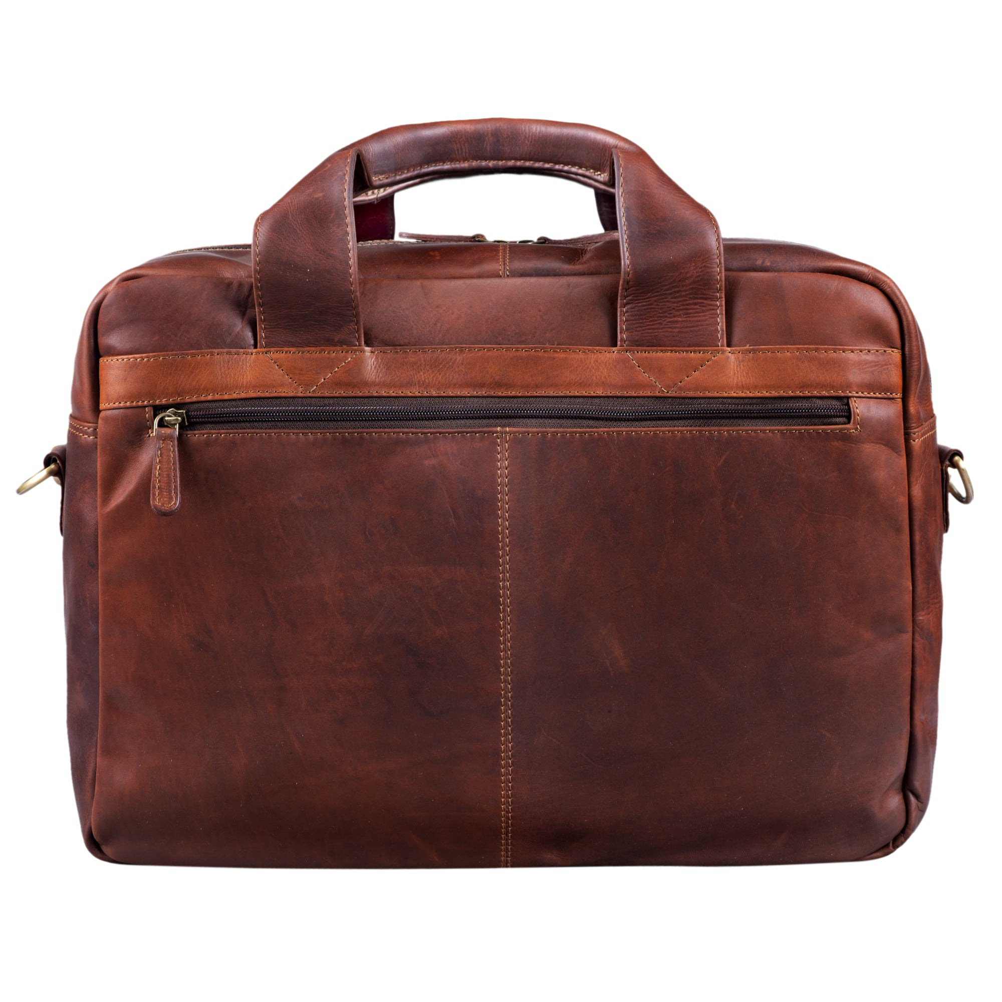Vintage Aktentasche XL echtes Leder