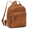 "Kima" Mochila Vintage Feminina Pequena de Couro  Mochila Mulher