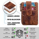 Schlüssel Etui Leder Herren