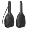Echtleder Gitarrentasche schwarz für 4/4 Gitarren