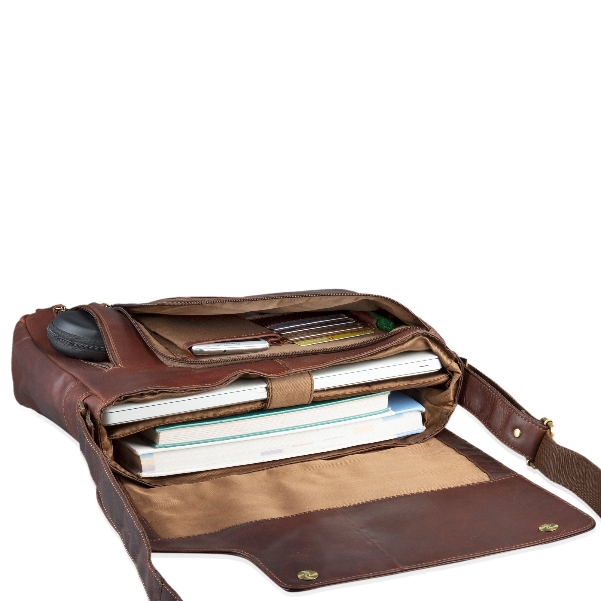Ledertasche Kuriertasche Vintage XL