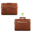 Leder Laptoptasche für Arbeit