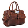 "Carlo" Bolsa para portátil de couro masculino