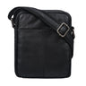 "Jude" Pequena Bolsa Masculina de Couro Vintage Messenger para Ombro