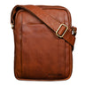 "Harry" Bolsa Vintage de Couro Masculina para 10,1 Polegadas