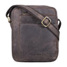 „River“ Bolsa De Couro Messenger Pequena Bolsa Masculina