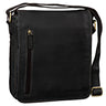"Will" Bolsa de Couro para Ombro Masculina Messenger para iPad Pequena