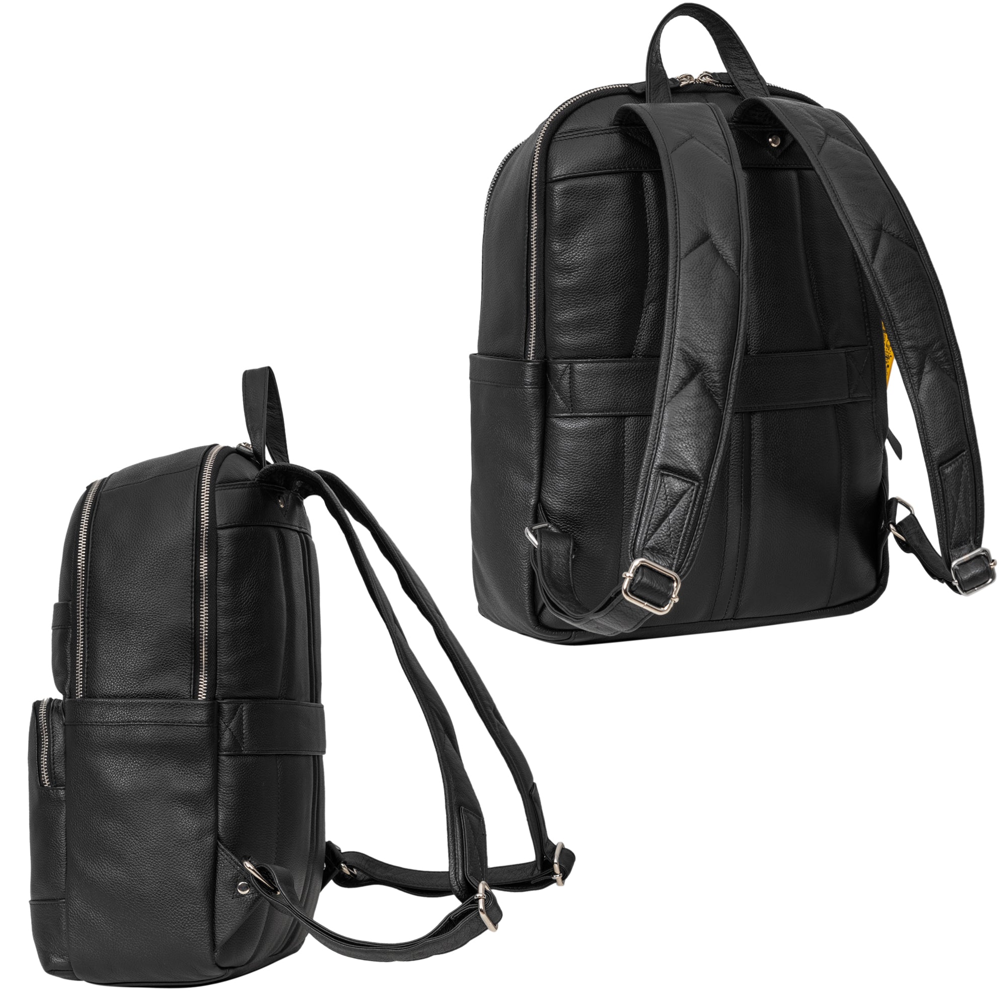 Damenrucksack Leder gepolstert Büro
