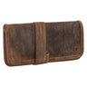 Leder Schreibmappe cognac