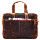 Business Schultertasche Herren echtes Leder