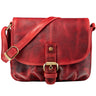 "Iris" Bolsa de Couro Feminina Pequena – Bolsa Vintage Tiracolo