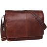 "Alex" Bolsa Vintage de Couro – Pasta Executiva Masculina e Feminina