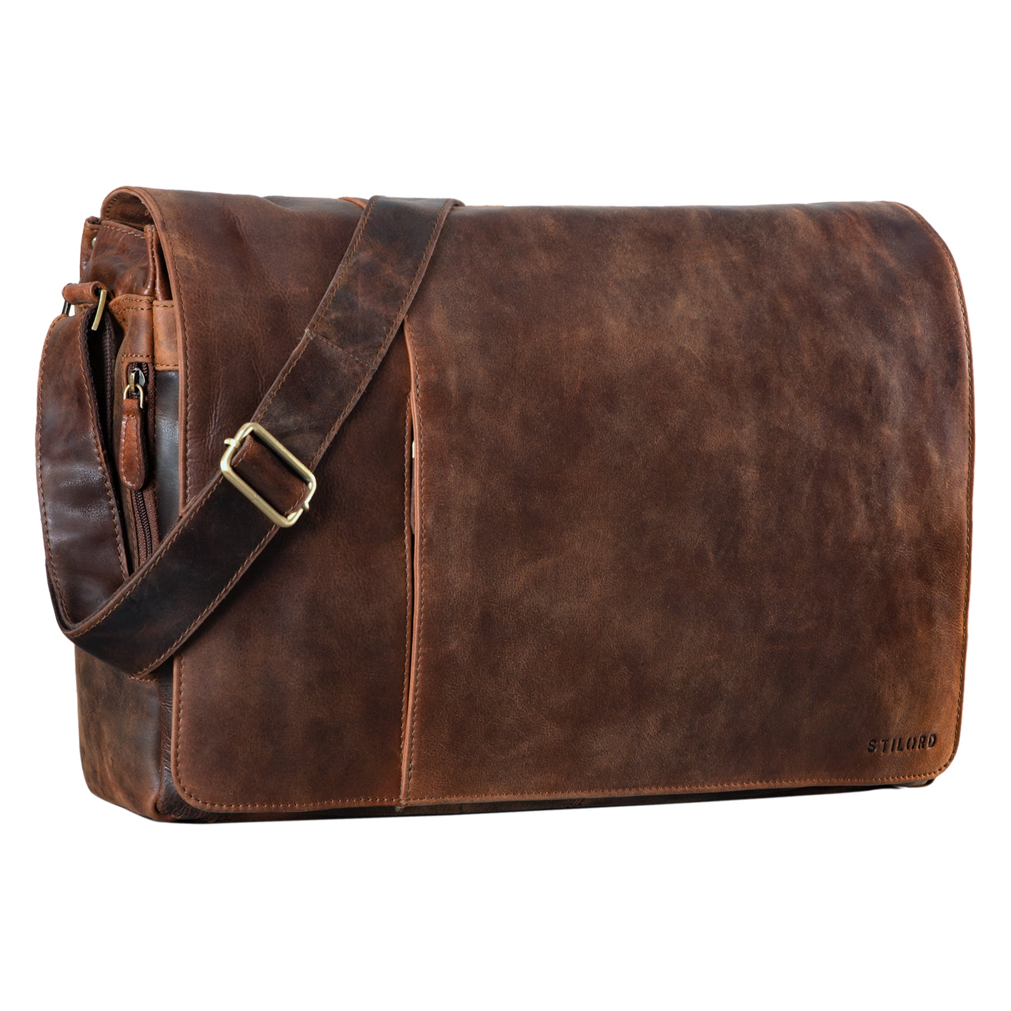 XXL Laptoptasche Leder Groß