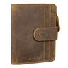 "Beckett" Porta-Cartões Couro RFID Masculino Mini Carteira Slim