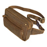 "Lou" Fanny Pack Couro de Bolsa de Anca