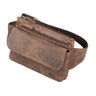 "Atlanta" Vintage Fanny Pack Real Leather