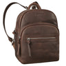 "Alba" Mochila Pequena Feminina de Couro – Vintage Daypack para Cidade