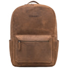 Großer Schulrucksack Rauleder Damen 