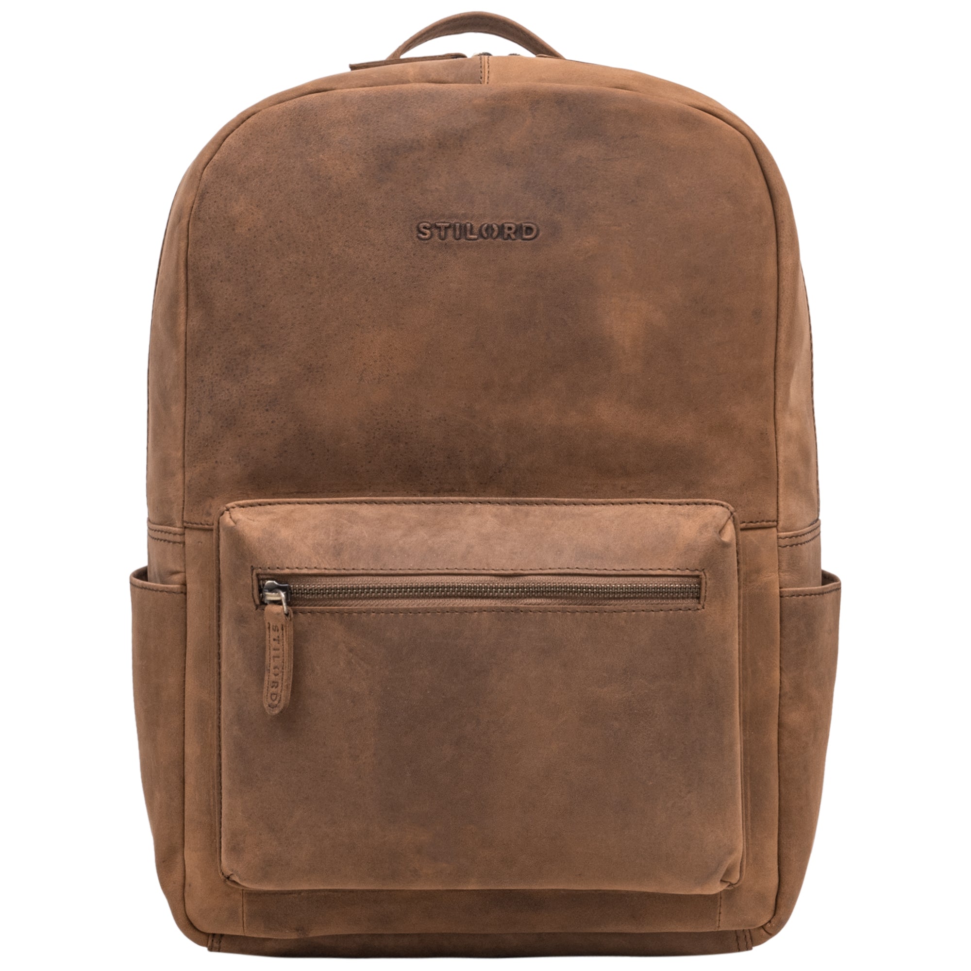 Großer Schulrucksack Rauleder Damen 