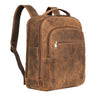 "Floyd" Mochila de Couro Grande 16.2 Polegades