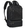 "Trinity" Grande Mochila de Couro Vintage