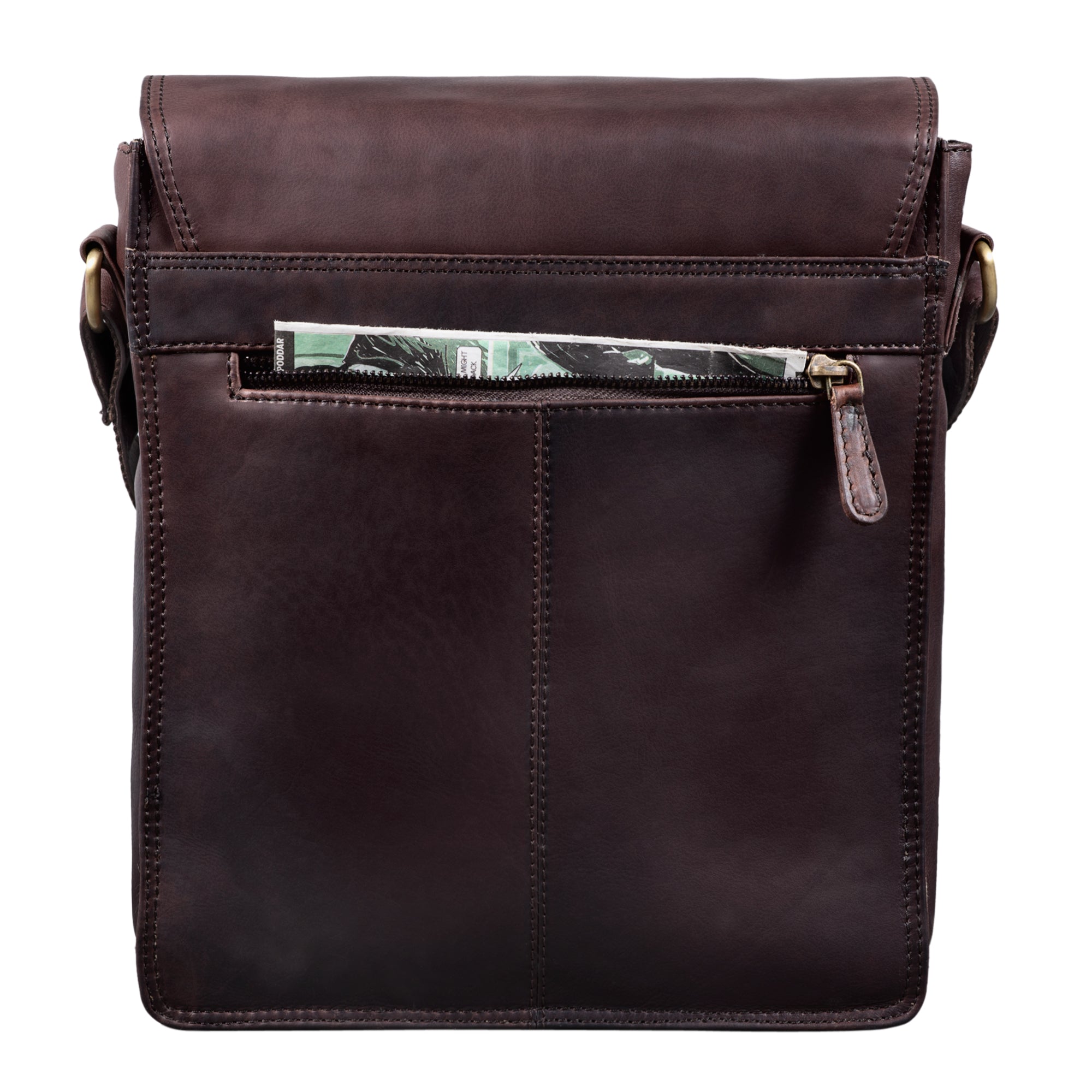 kleine ledertasche herren braun