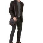 Herren Leder Schultertasche 10.1 Zoll