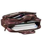 Große Leder Herrentasche DIN A4 Vintage