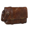 Bolsa "Kai" de Couro para Portáteis Messenger