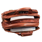 Laptoptasche für 15.6 Zoll Notebook Leder braun