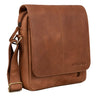 "Matt" Bolsa De Couro Pequena Vintage Para Homem 9.7 Polegadas