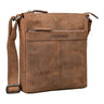 Saco Pequeno de Ombro em Couro "Aspen" Vintage