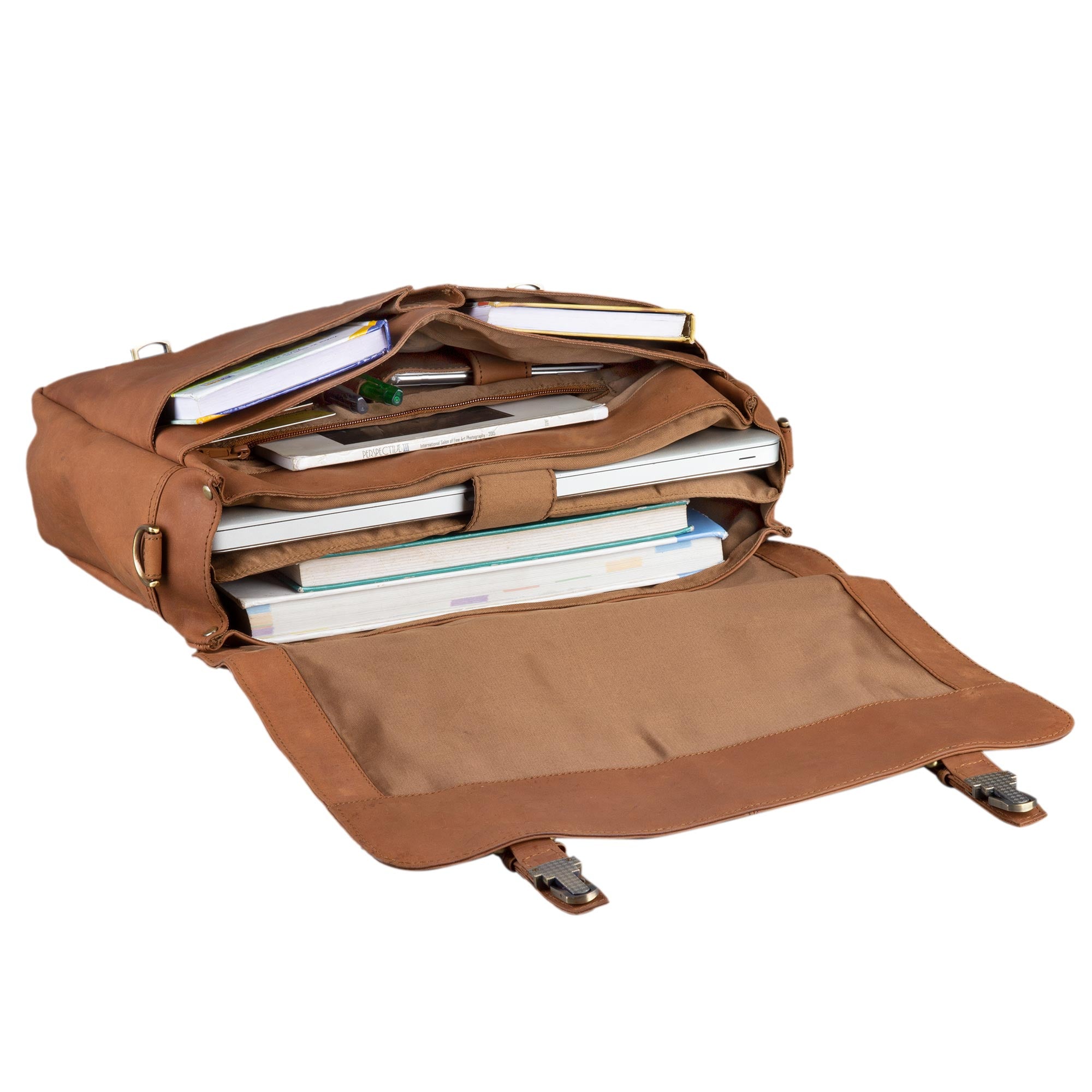 Moderne Ledertasche für Männer Frauen