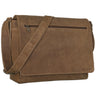 B-WARE "Phil" Saco de Couro Saco de Ombro para Homem Saco de Ombro em Couro