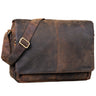 "Alex" Bolsa Vintage de Couro – Pasta Executiva Masculina e Feminina