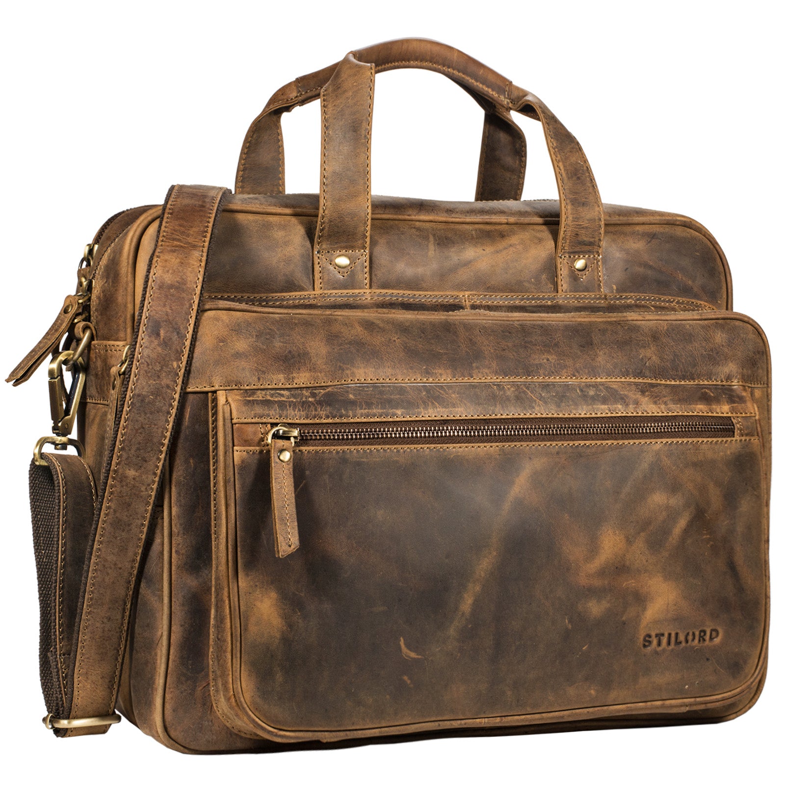 Vintage Aktentasche Leder