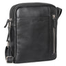 "Clint" Bolsa Masculina de Couro Pequena com Alça para Tablet
