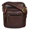 "Fabian" Bolsa de Couro para Ombro Pequena para Tablet 9.7 Polegadas
