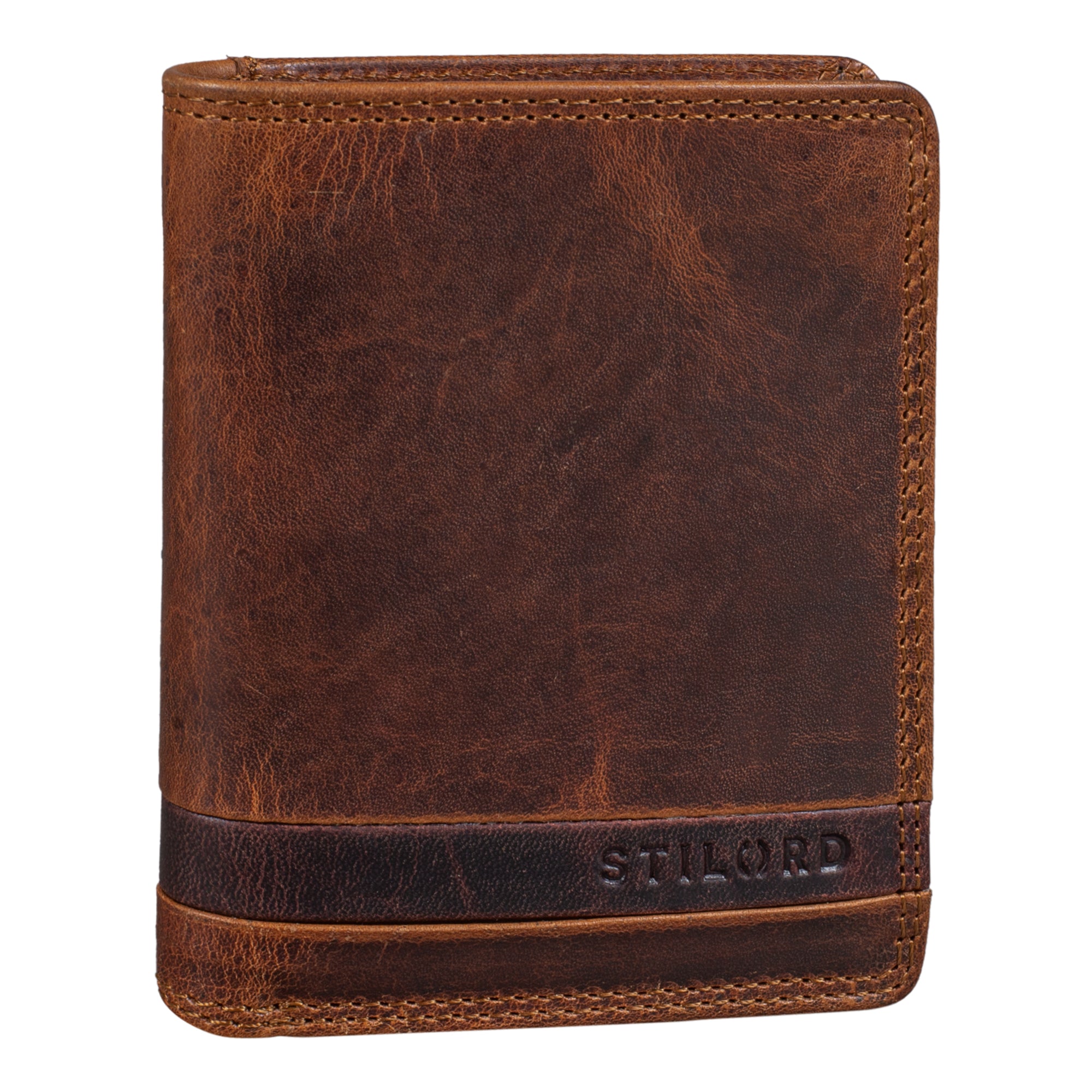 Slim Wallet Münzfach Leder