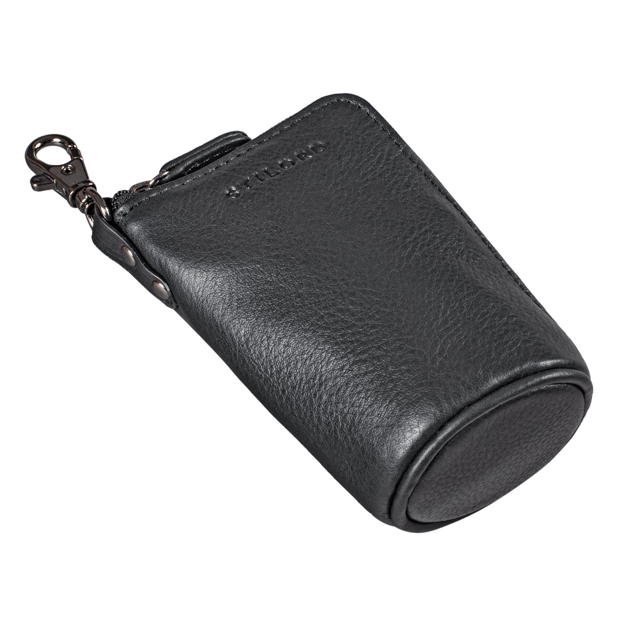 Leder Geldbörse schwarz