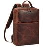 "Noé" Mochila Trabalho em Pele com Aspeto Vintage