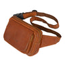 B-WARE "Boston" Fanny Pack Leather Vintage