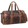 "Myles" Bolsa Vintage Masculina de Couro – Mala de Viagem para Ombro