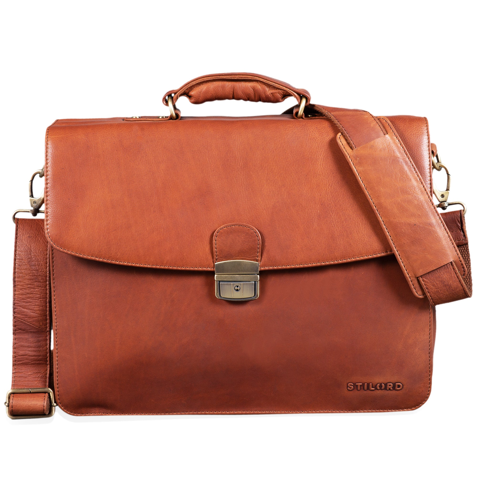 Bürotasche Leder für Aktenordner